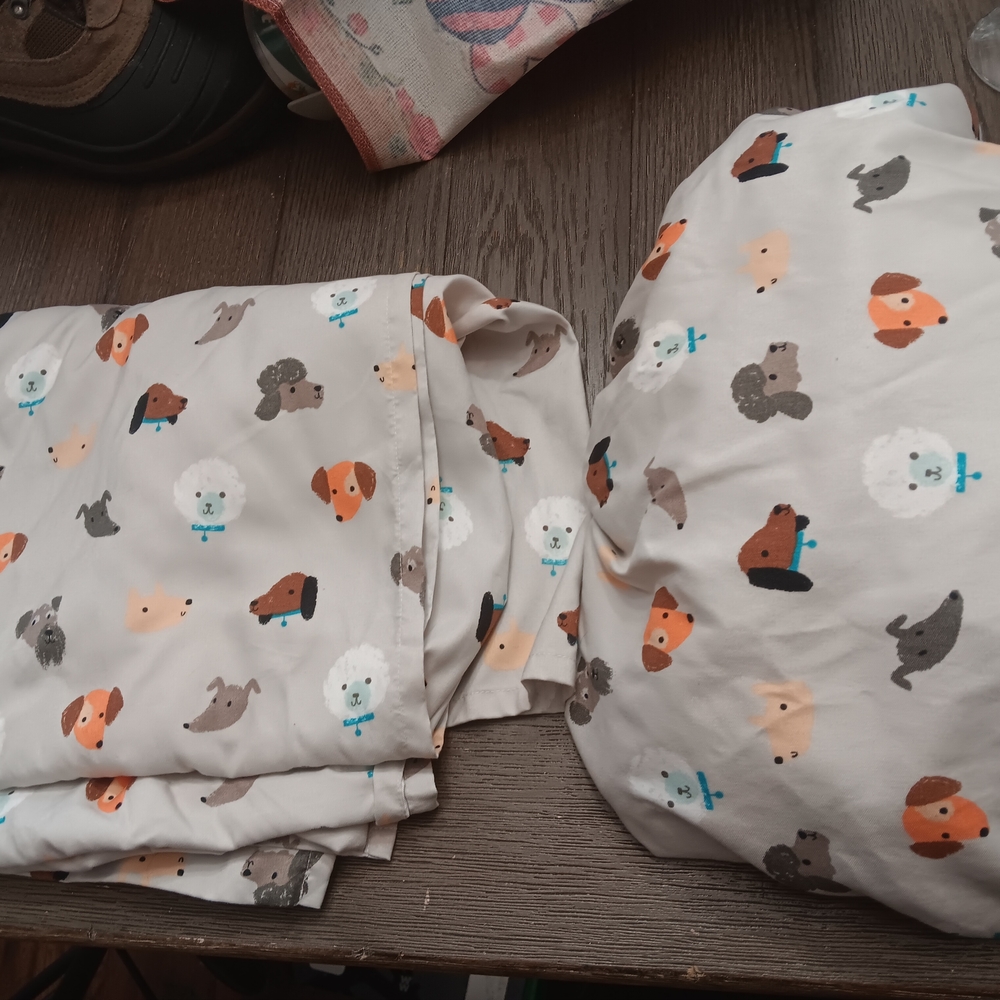 Twin Size Adorable Animal Print Bedding Sheet Set